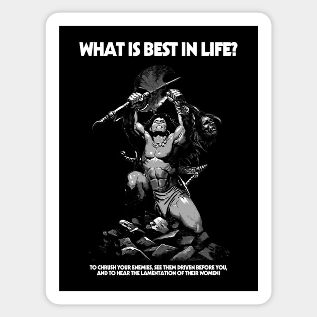 What Is Best In Life Sticker by Hidarsup Bahagiarsa